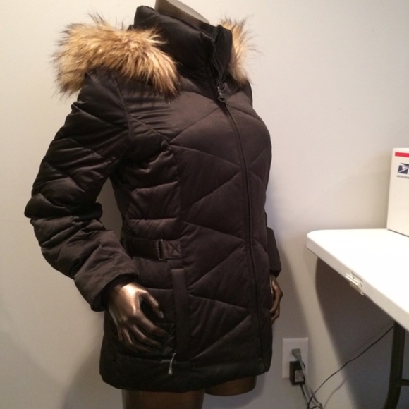 ZeroXposur Jackets & Blazers - ZeroXposur Black Puffer Jacket Faux Fur Hood M